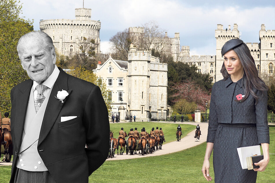 Der Ablauf der Trauerfeier für Prinz Philip (†99) wurde auf Schloss Windsor geprobt. ´Herzogin Meghan (39) verfolgt die Zeremonie im Familien-Live-Stream.