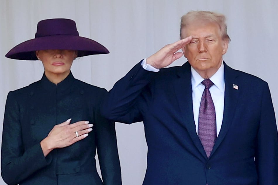 Melania Trumps (55) Hut sorgte für Gelächter im Netz.