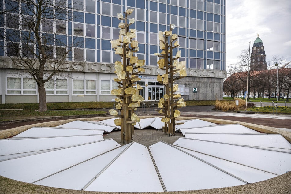 Beim Hyazinthenbrunnen an der Grunaer Straße fehlt es an Brunnentechnik.