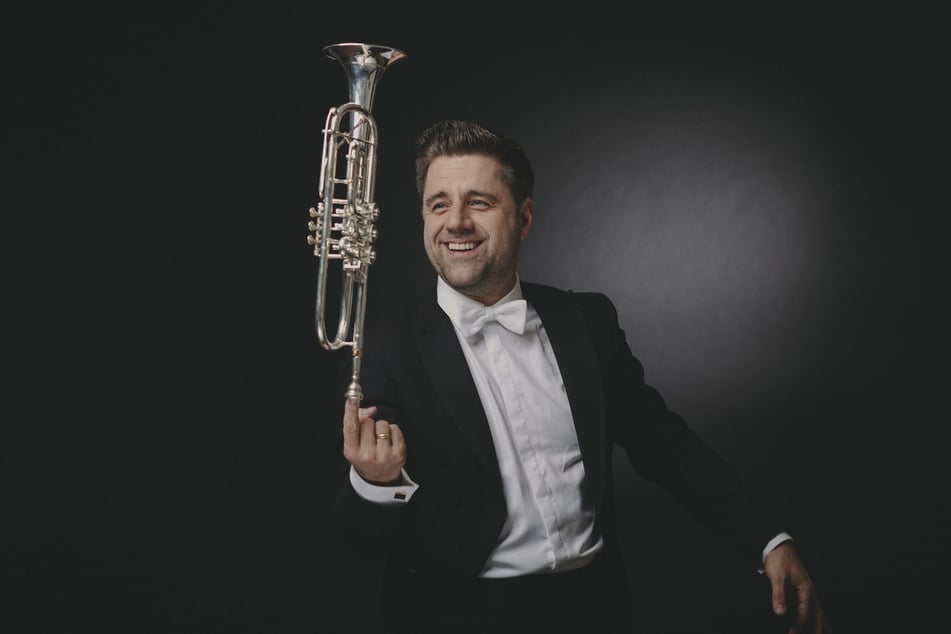 Der Auftritt von Star-Trompeter Helmut Fuchs gehört zu den Höhepunkten des Konzerts.