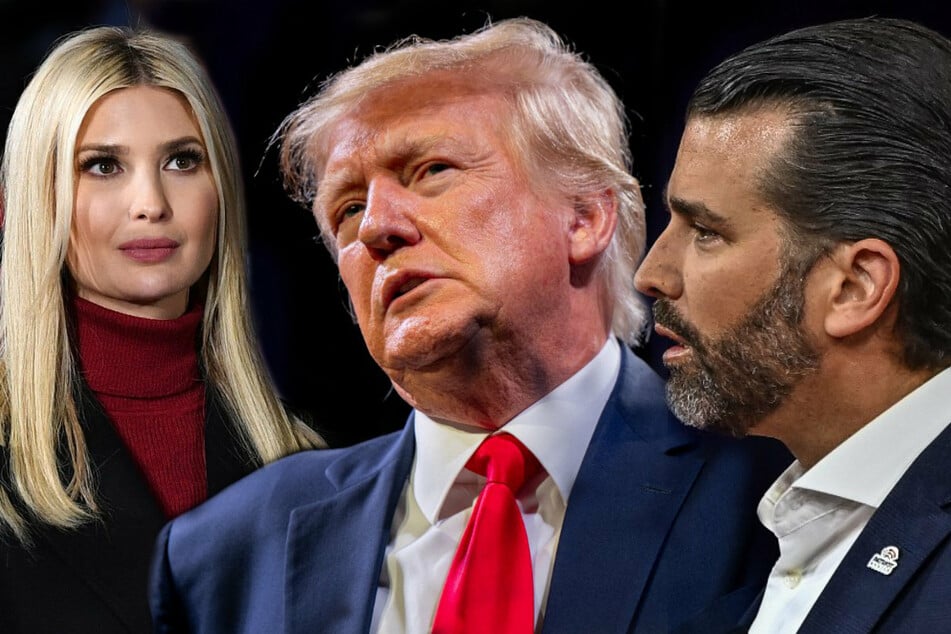 From l. to r.: Ivanka Trump, Donald Trump, and Donald Trump Jr. will have to testify under oath in New York Attorney General Letitia James’ probe of the Trump Organization.