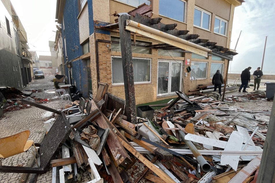 Der Sturm sorgte für enorme Schäden vielerorts.