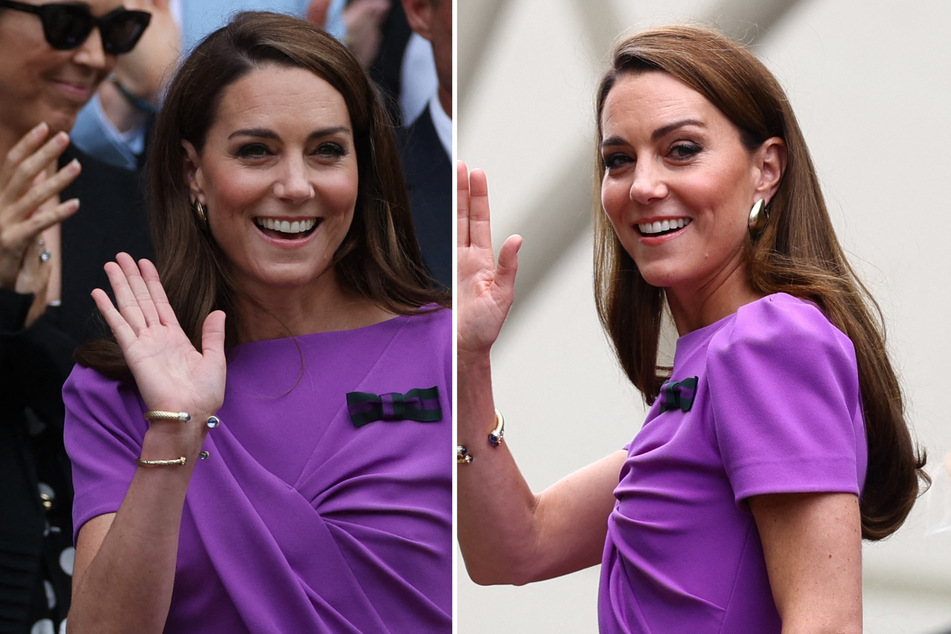 Kate Middleton receives Wimbledon standing ovation in rare appearance