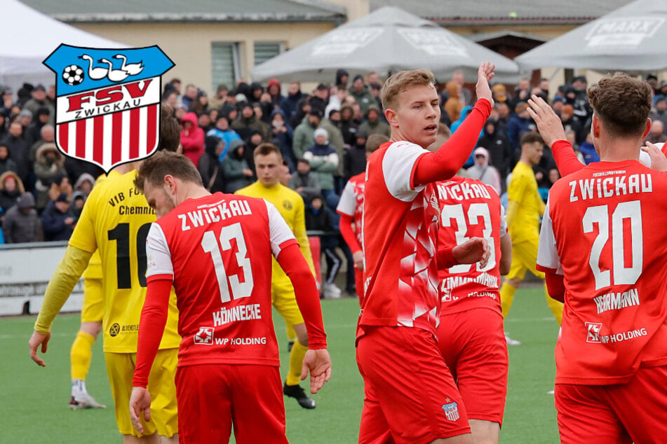 FSV Zwickau besiegt Fortuna Chemnitz und zieht ins Sachsenpokal-Halbfinale ein