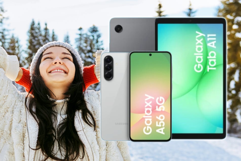 Samsung Galaxy A56 mit Tab A11 und 30 GB Daten kurze Zeit nur 14,99 Euro pro Monat