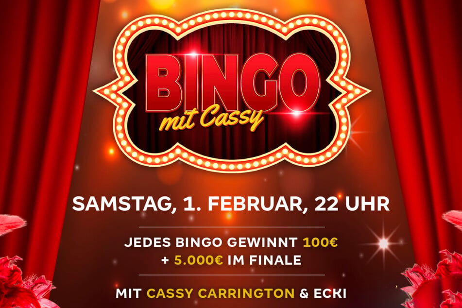 Bingo mit Cassy findet am Samstag (1.2.) in Monheim statt.