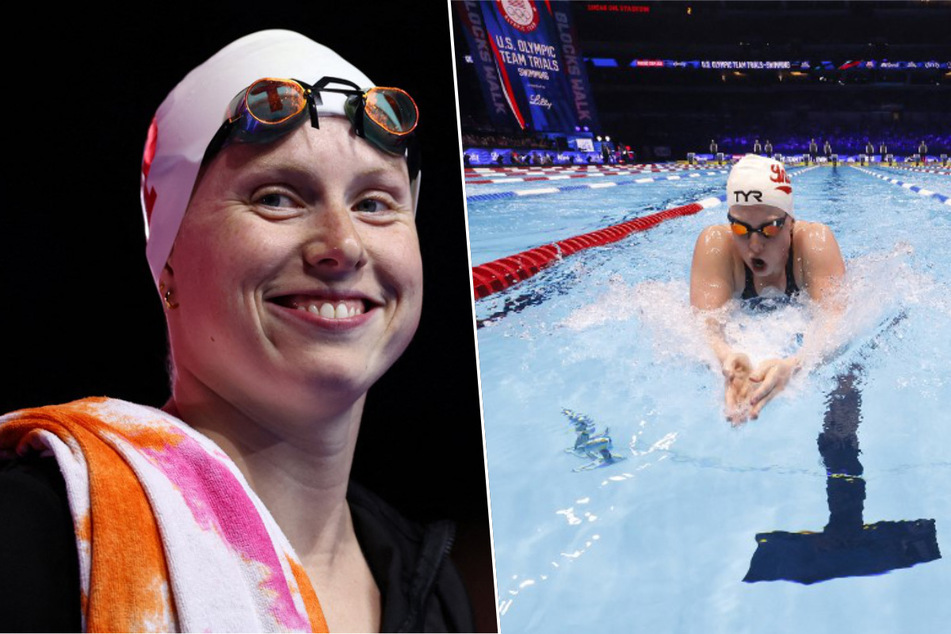 Newly engaged Lilly King has qualified to swim for the US at the Olympic Games in Paris.