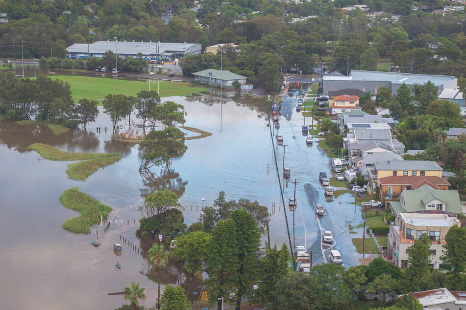 Rekordniederschläge trafen die Region rund um Sydney, aber auch die Stadt selbst.