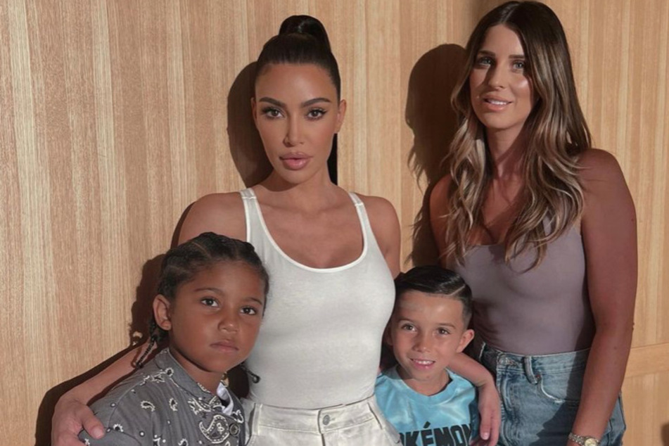 Kim Kardashian explained that having help "has nothing to do" with her kids' struggles on Thursday's episode.