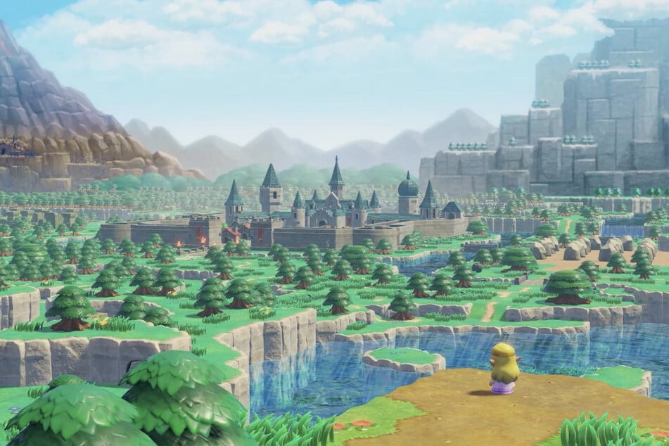 In the new "Legend of Zelda" The princess is almost alone to save the hero Link.