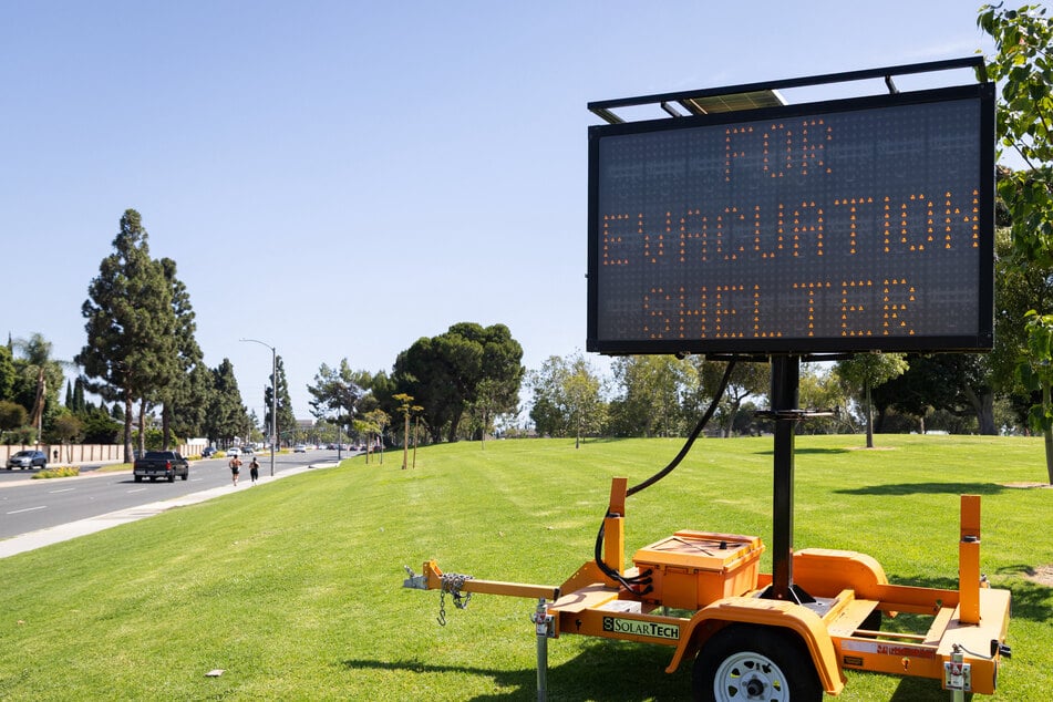 Tens of thousands of California residents were ordered to evacuate on Friday.
