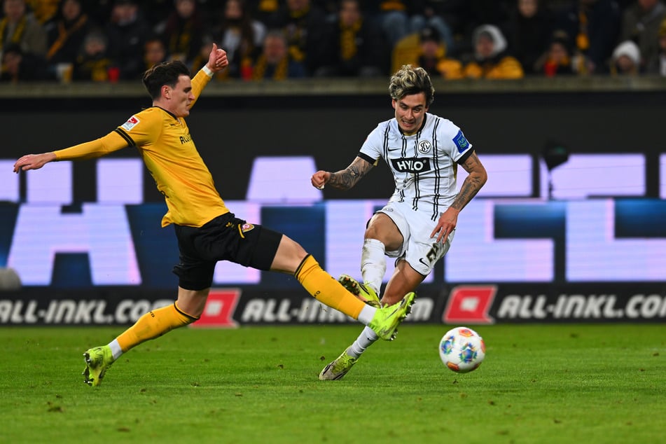 Hauptaufgabe von Thomas Keller (26, l.) ist natürlich das Toreverhindern. Das gelang meistens ganz gut.