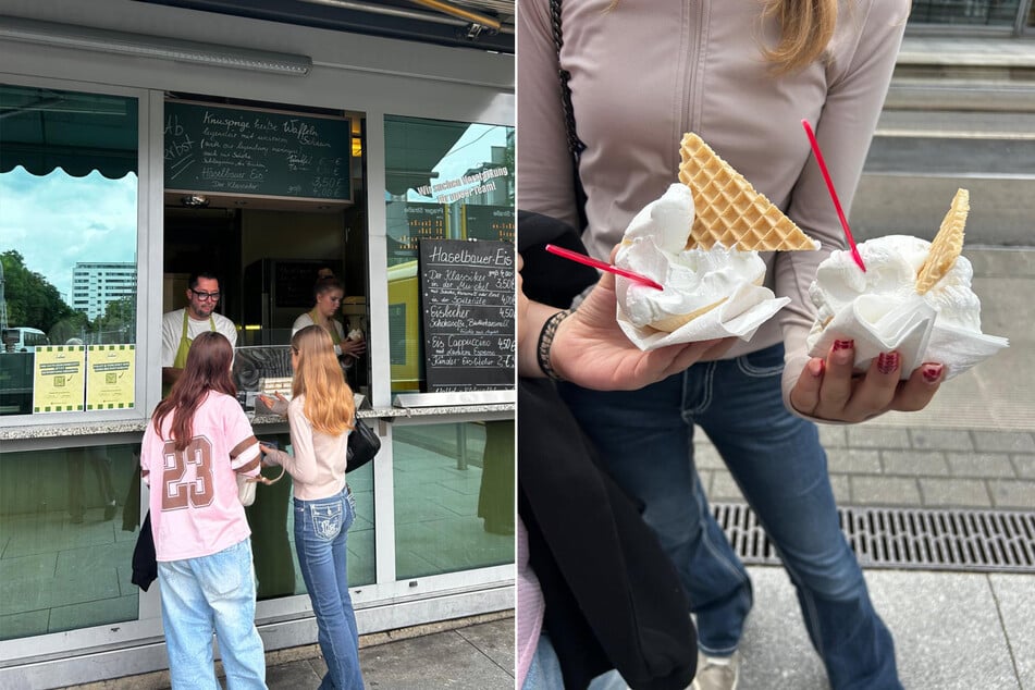 Eine zwölfjährige Dresdnerin war gemeinsam mit ihrer besten Freundin vor Ort, um das Angebot zu nutzen.