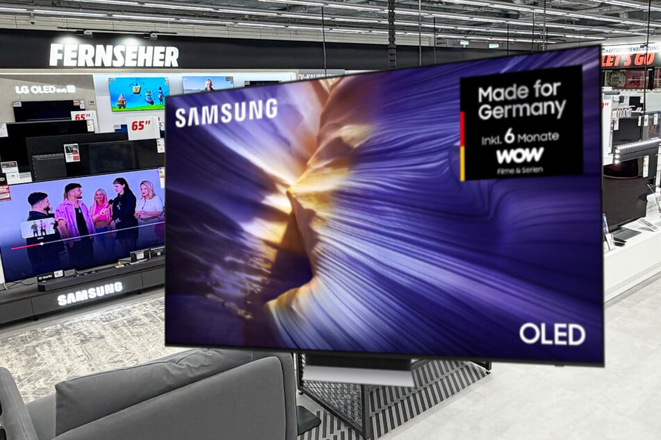 65-Zoll-Fernseher von Samsung am Mittwoch (29.4.) bei MediaMarkt Chemnitz stark reduziert