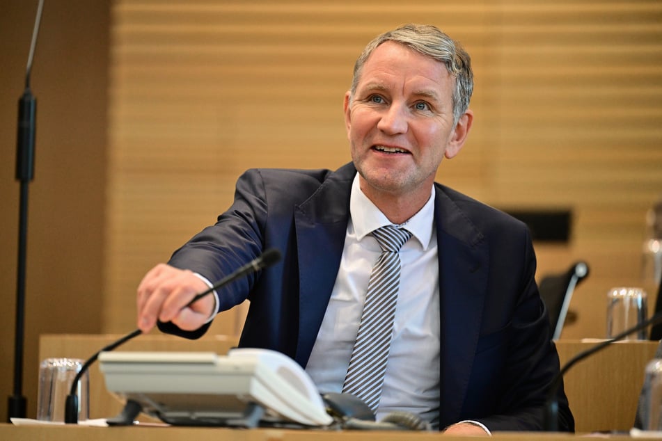 Die Thüringer AfD um Landeschef Björn Höcke (51) befindet sich weiterhin im Umfragehoch.