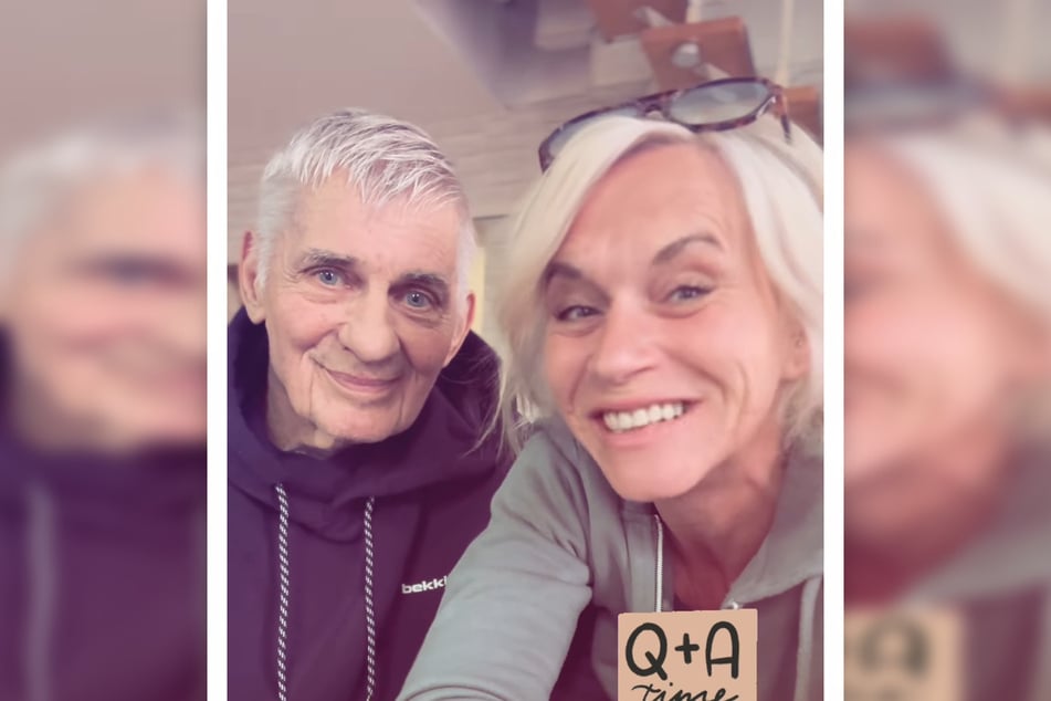 Heinz Hoenig und Ehefrau Annika (40) haben sich vor Kurzem das zweite Mal das Ja-Wort gegeben.