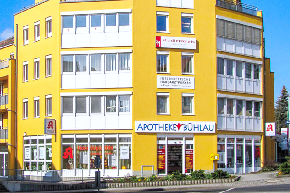 Standort der Apotheke Bühlau in Dresden.