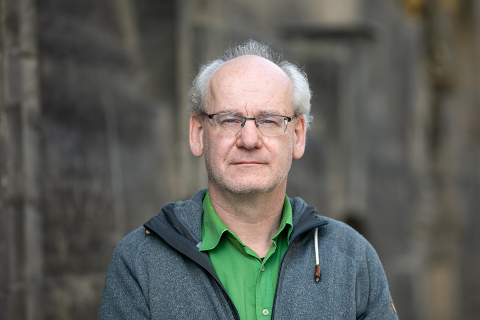 Johannes Lichdi (58, Grüne) wirft OB Dirk Hilbert (51, FDP) einen "Putsch" vor.
