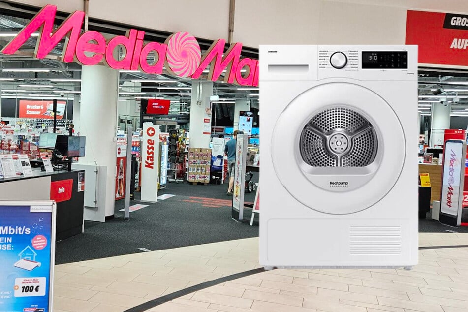 Weil MediaMarkt die Mehrwertsteuer streicht, gibt's diesen Samsung-Trockner richtig günstig
