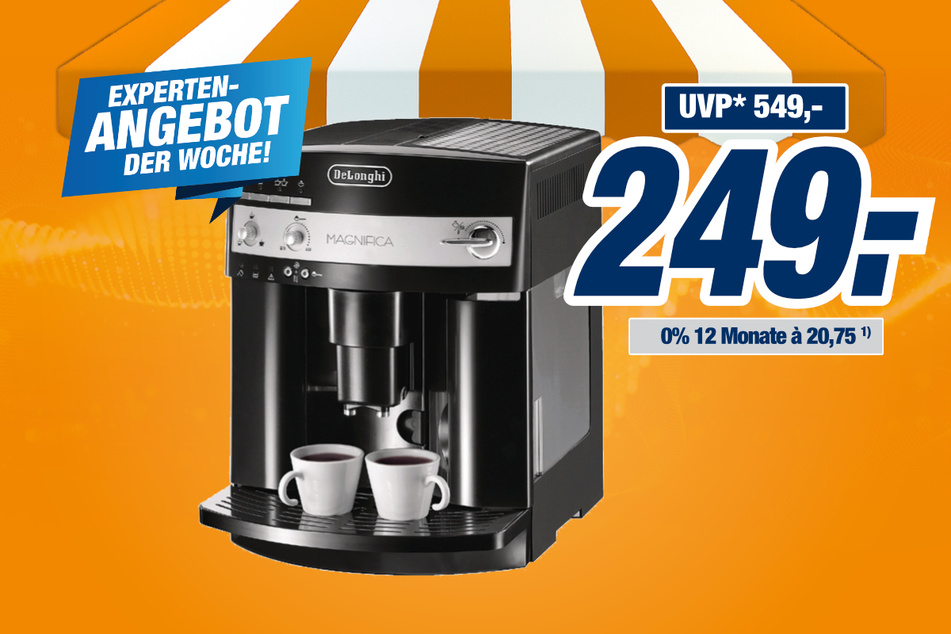 DeLonghi ESAM 3000.B: Genießt jederzeit perfekt temperierten Kaffee.