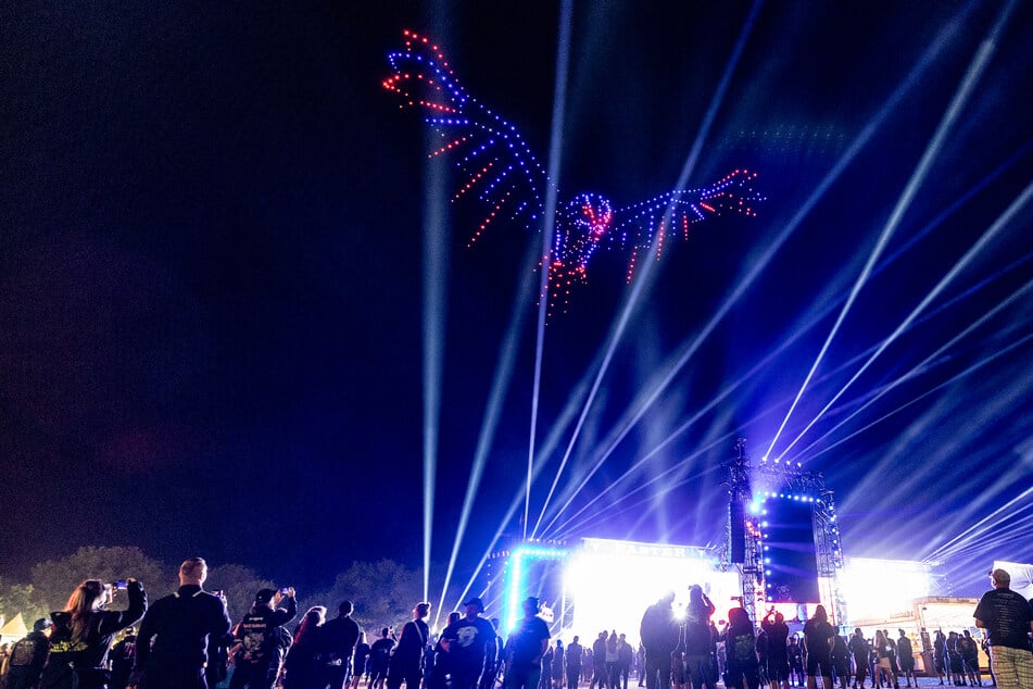 Drohnen statt Feuerwerk? Beim Wacken Open Air 2024 wurde der Versuch gewagt. (Archivfoto)