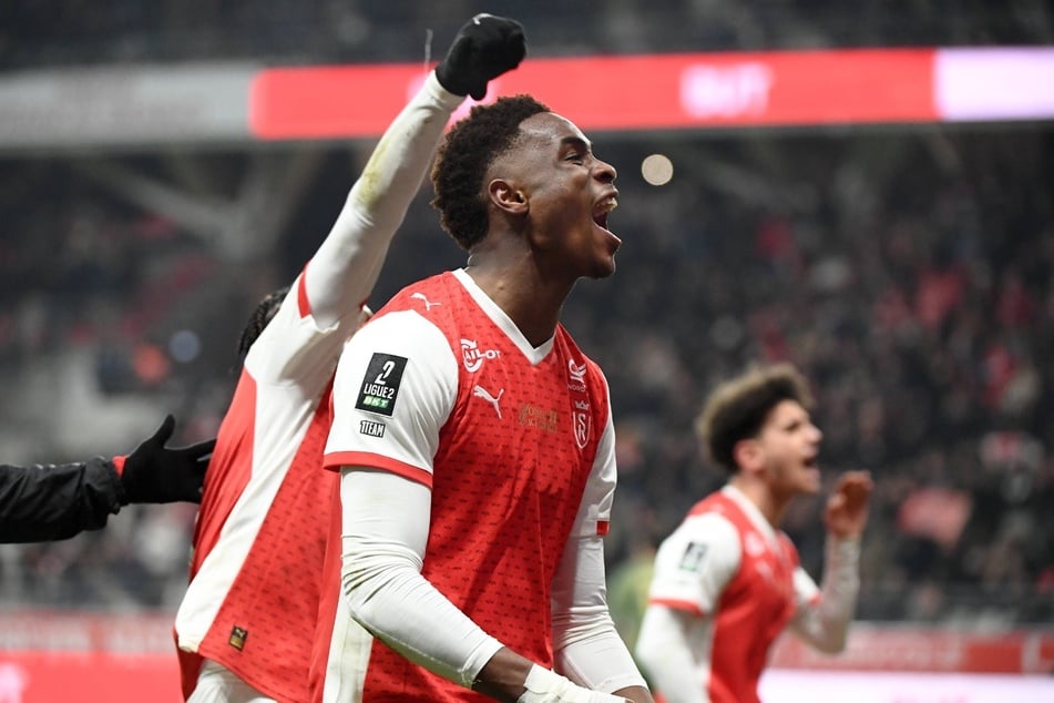 Abdoul Kone (20) von Stade Reims schließt sich - wenn alles nach Plan verläuft - im Sommer RB Leipzig an.