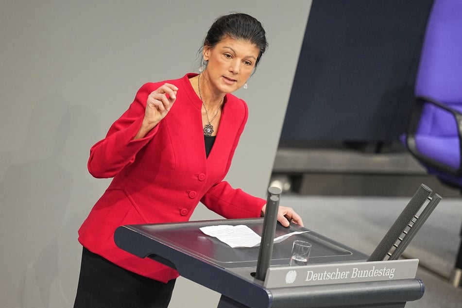 BSW-Chefin Sahra Wagenknecht (55).