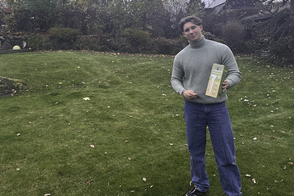 Theo (17) hat schon knapp 4000 Produkte verkauft.