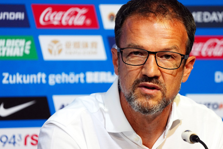 Herthas Geschäftsführer Sport Fredi Bobic (50) muss erneut ein großes Transferplus erwirtschaften.