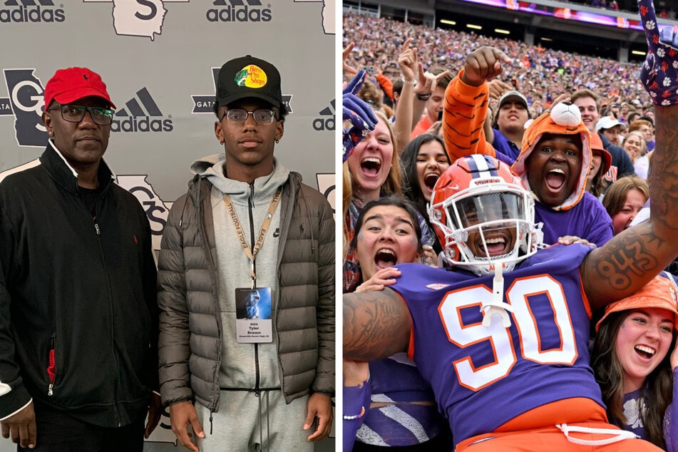 South Carolina top receiver Tyler Brown committed to the Clemson Tigers football team, becoming the 23rd pledge of the 2023 recruiting class.