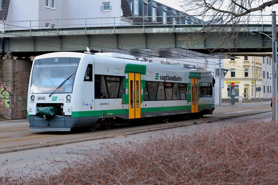 Bislang betreibt "Die Länderbahn" in der Region bereits die Vogtlandbahn.
