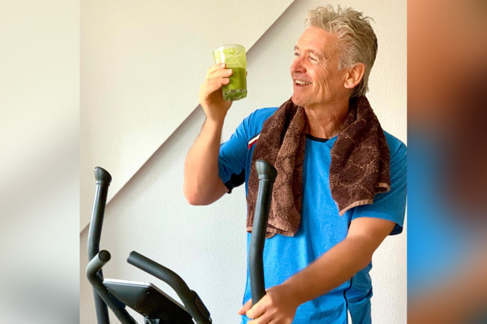 Grüne Smoothies und Fitness-Programm - so hält sich Schlagerstar Olaf Berger (56) fit.