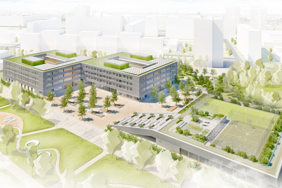 Mit dem Schulcampus Dösner Weg entsteht das größte Schulneubauprojekt Leipzigs.