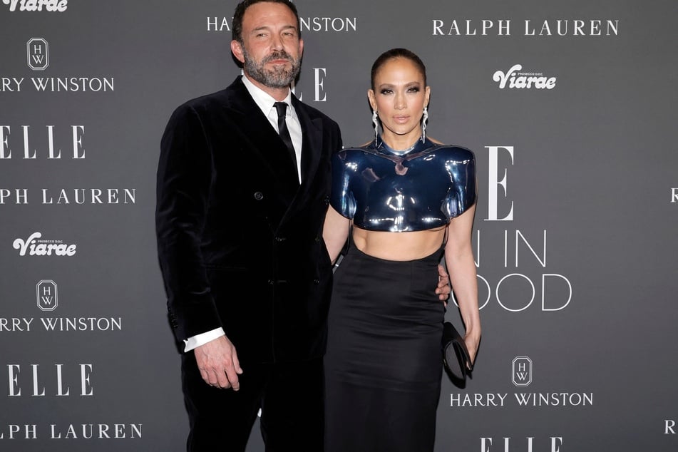 Despite Jennifer Lopez and Ben Affleck (l.) having a cozy reunion, the exes are still moving on amid their divorce.