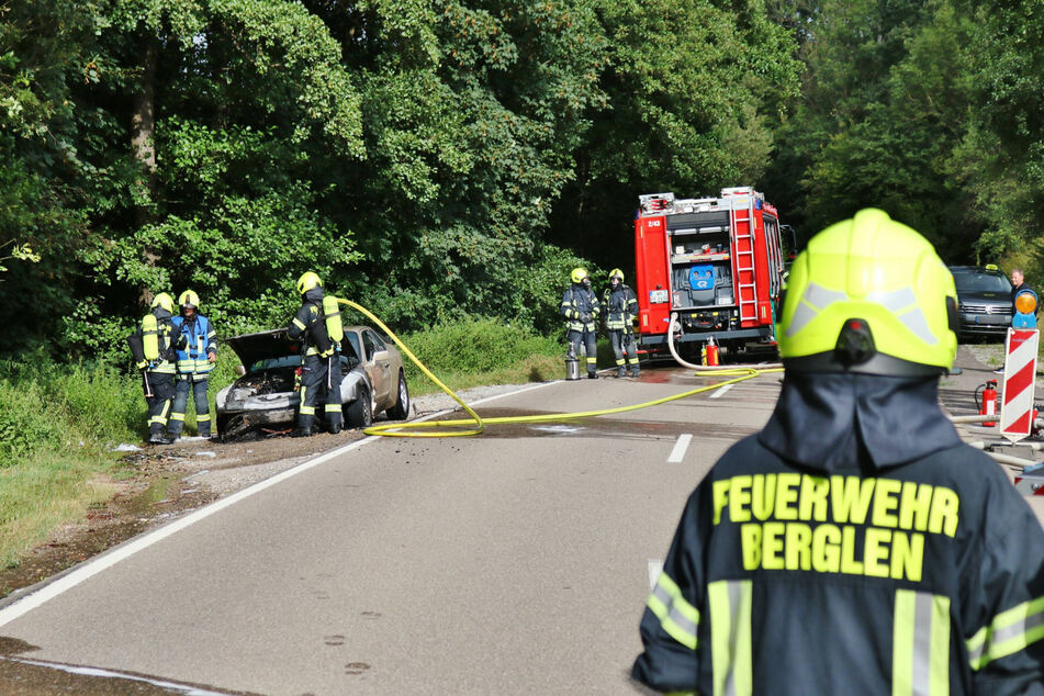 Die Feuerwehr war mit drei Fahrzeugen und 20 Kräften vor Ort.