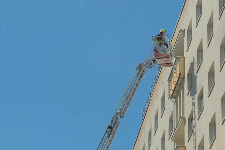 Leipzig: Alarm in Lößnig: Bauarbeiten lösen Großeinsatz aus
