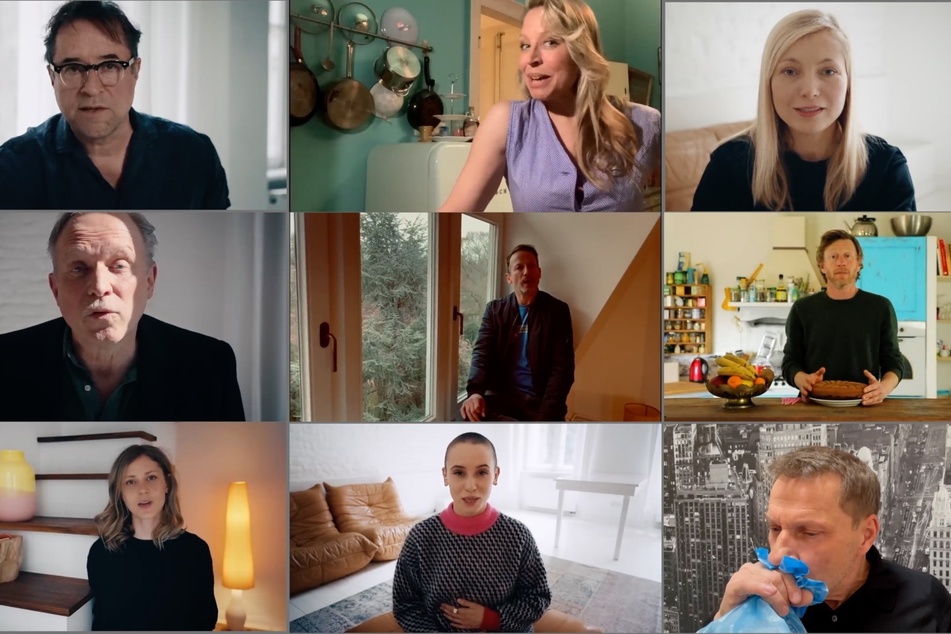 Unter dem Motto #allesdichtmachen hatten Dutzende Film- und Fernsehschauspieler mit ironisch-satirischen Clips die Corona-Politik der Bundesregierung kommentiert.