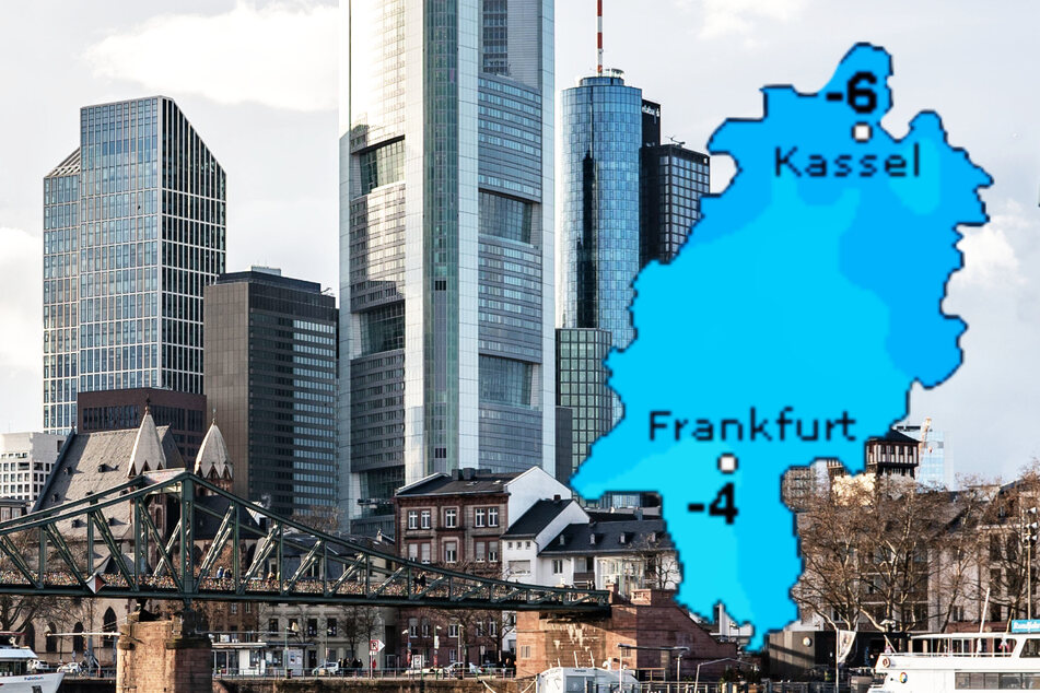Trocken und kalt: Frost-Wetter in Frankfurt und Hessen