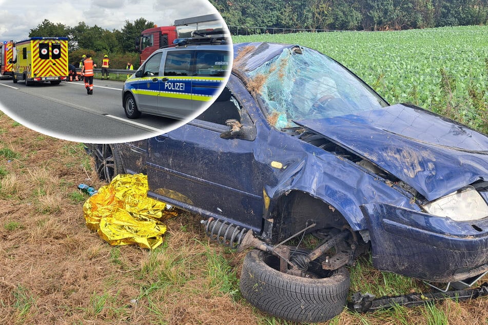 Unfall A4: Kilometerlanger Stau nach heftigem Unfall auf A4