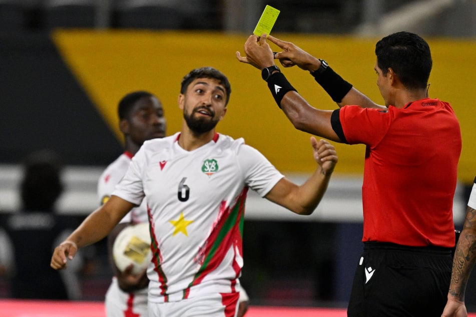 Immanuel Pherai kam im abschließenden Gruppenspiel für 24 Minuten in die Partie und sah die gelbe Karte.