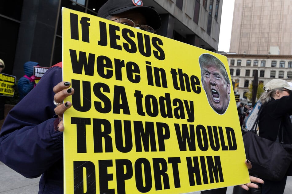 Trump aggressive immigration policies have sparked widespread backlash, including some several Christian groups.
