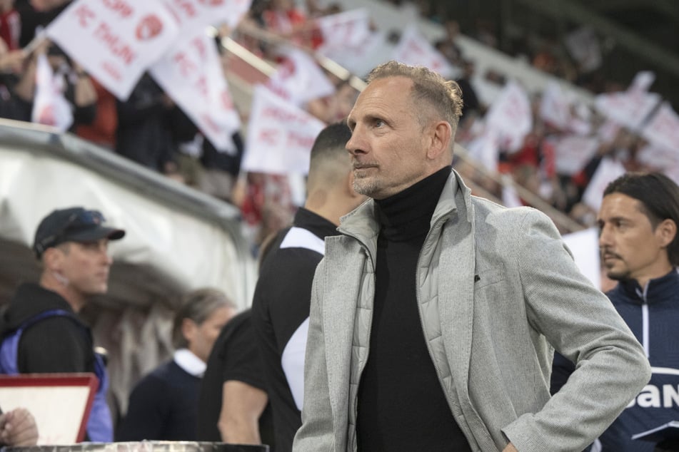 Mauro Lustrinelli (50) führte Aufsteiger FC Thun zum Meistertitel.