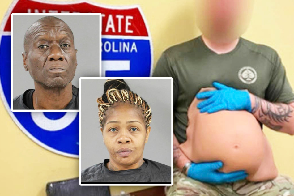 "Schwangere" flüchtet vor Polizei: Was aus ihrem Babybauch fällt, überrascht!