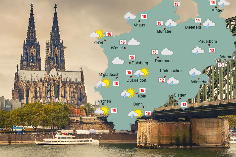 NRW-Wetter bringt Wolken und vereinzelte Schauer