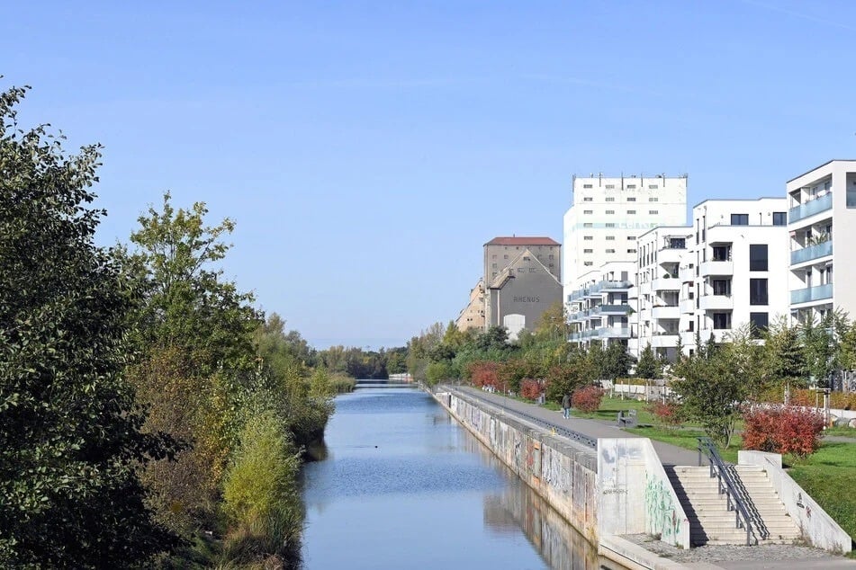 Die Stadt sieht die Gegend um den Lindenauer Hafen als großen Potenzialraum im Leipziger Westen. In diesem Gebiet befindet sich auch die Immobilie "Hafen 1". (Archivfoto)