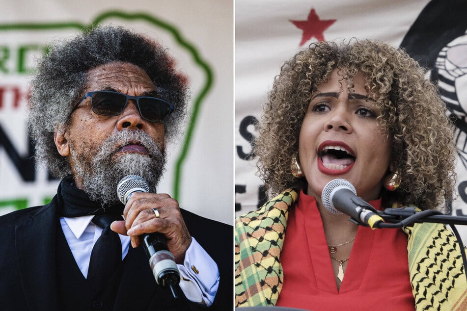 Presidential candidates Dr. Cornel West (l.) and Claudia De la Cruz are in the midst of a high-stakes legal battle to see their names on the 2024 Georgia ballot.