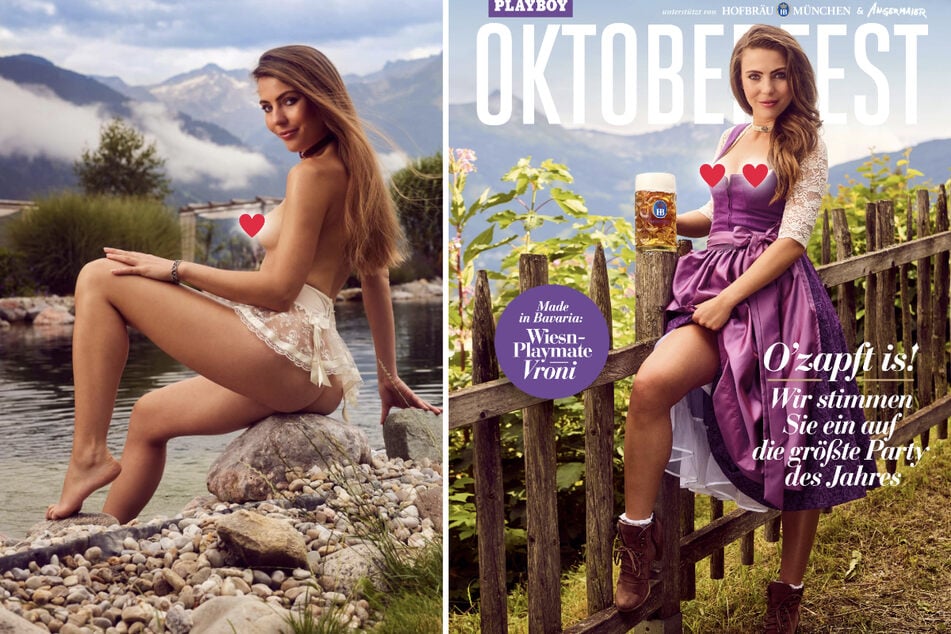 Vroni Sbrizzai ziert als Wiesn-Playmate das diesjährige Playboy-Oktoberfest-Special.