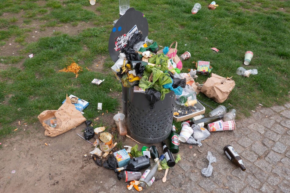 Im Sommer hingegen bereitet die Müllsituation Probleme.