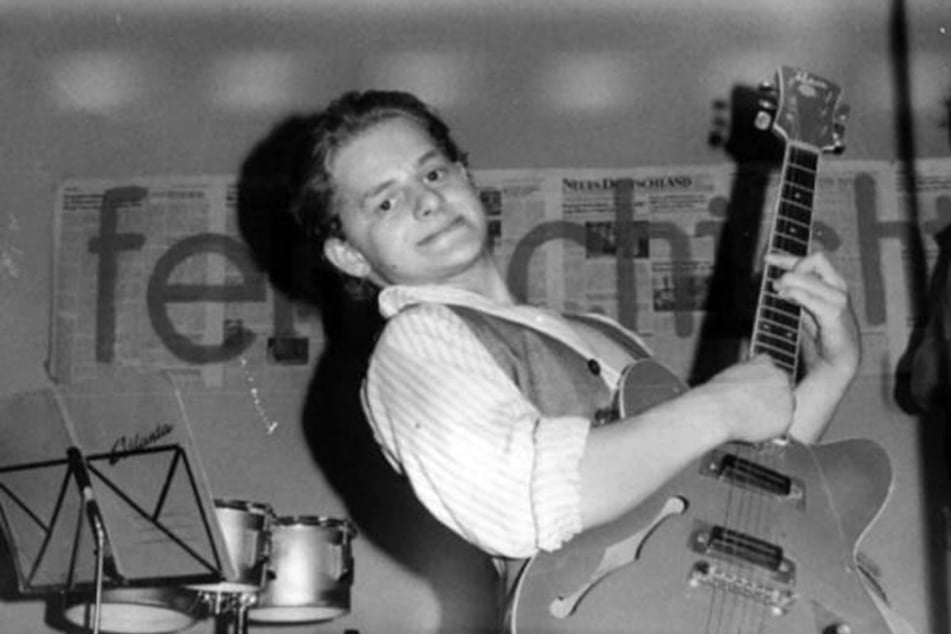 Ein Foto aus Jugendjahren: Zack spielte einst in der Punkband "fehlschicht".