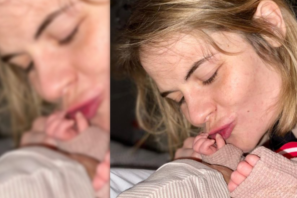 Zuckersüß: Hazel Brugger ist Mama geworden und teilt erstes Baby-Foto